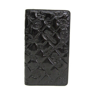CHANEL Authentic Black Leather Wallet